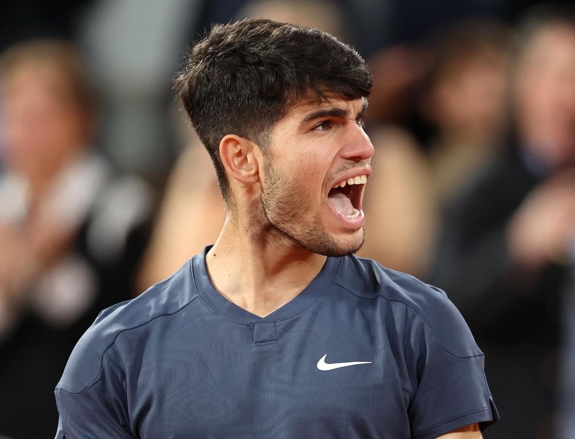 Tyldumia's tweet photo. #RolandGarros

Alcaraz | Sinner

🇪🇸Alcaraz et +38,5 @ 2,95 | 1,5%

#Destructeur💥 https://t.co/WoG0FHaea0