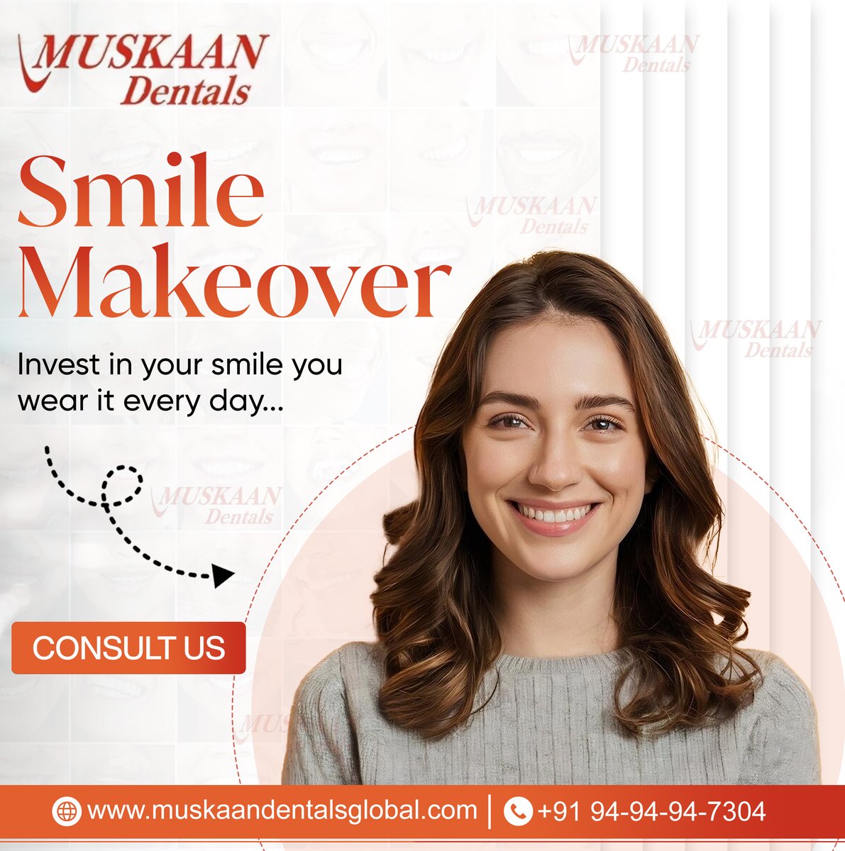 dentalsmuskaan's tweet image. Enhance your smile at Muskaan Dentals, Gurgaon Book for a confident, radiant smile!

Call: +91 9494947304
Visit muskaandentalsglobal.com

#smilemakeover #smiletransformed #smilemakeoverservices #TransformYourSmile
#MuskaanDentals #muskandentalsgurgaon #muskaandentalsglobal