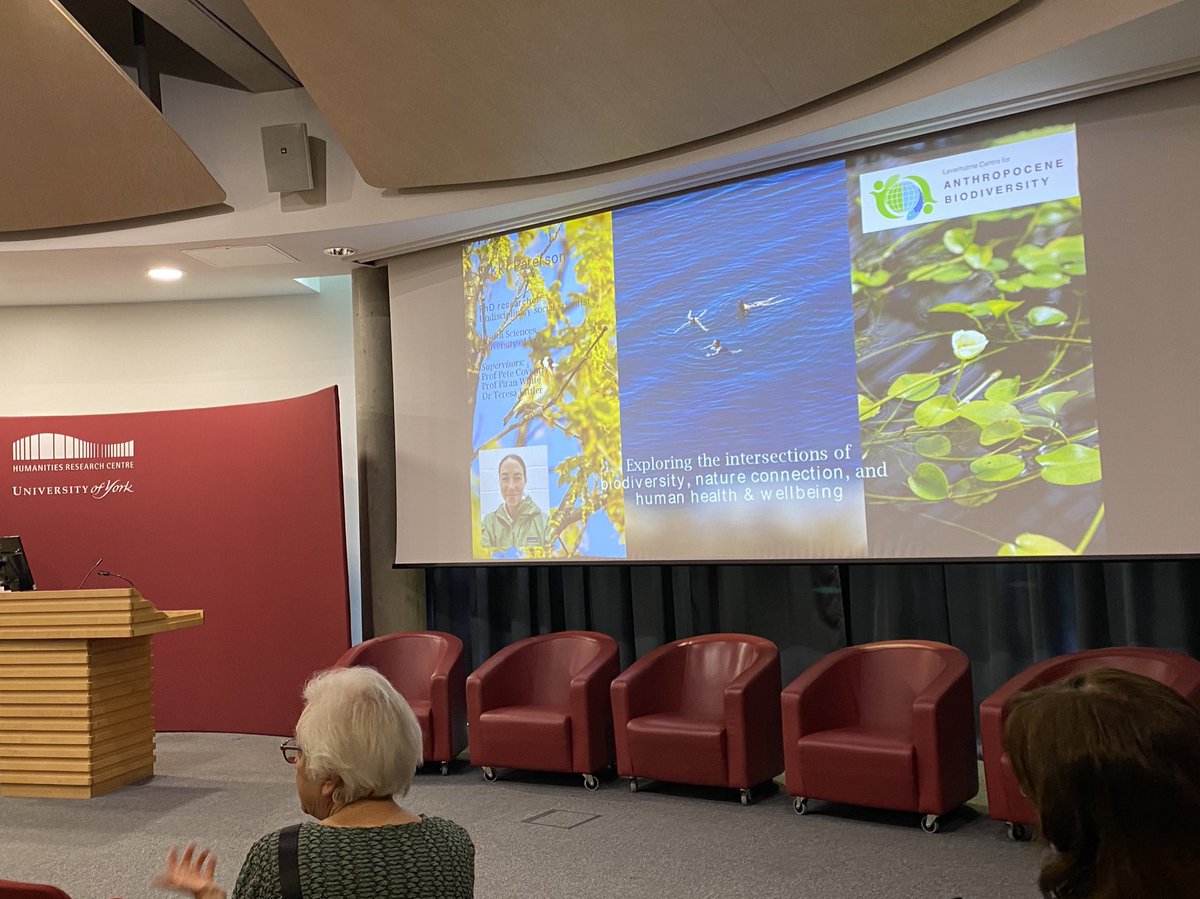 niktheearthling's tweet photo. A great experience to present my ongoing PhD research in mid-May as part of a stellar line up @AnthropoceneBio, marking five years of our Leverhulme Centre 🌞🌊🌿 https://t.co/0yRoTnovTz