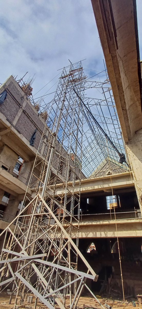_oradgroup_'s tweet photo. St. James ACK Cathedral Update:
Roofing Phase Underway
Join us in witnessing the transformation of this sacred sanctuary. 
#ORADGROUP #ChurchTransformation #TeamWorkInProgress #Engineers #Engineering #Construction https://t.co/794j0Xj5gr