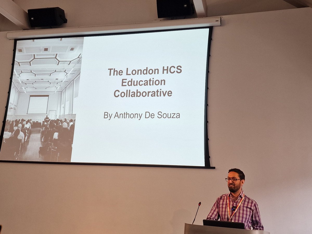 To close the morning we have <a href="/ADSMicro/">Ant 🦠🔬</a> who is talking about the work undertaken by <a href="/GreatOrmondSt/">Great Ormond Street Hospital for Children</a> <a href="/GOSHLearnAcad/">GOSH Learning Academy</a> and other London trusts as part of the London HCS education collaborative #HCSEd24 and ##embracingyourauthenticity 

So many take aways!