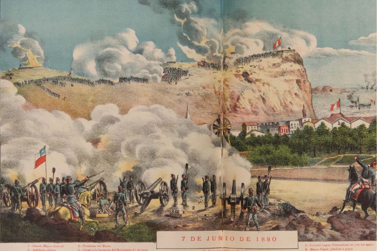 aluksicc's tweet photo. Hoy conmemoramos el Asalto y Toma del Morro de Arica , una gesta heroica de la Infantería de Chile durante la Guerra del Pacífico . No dejemos de recordar nuestra Historia y de rendir homenaje a quienes lideraron con gran valentía una de las proezas más importantes del Ejército chileno .
Aprovecho para recomendarles este interesante libro que relata parte de este momento clave en la historia del país. 
Muy buen viernes a todos !! 🇨🇱