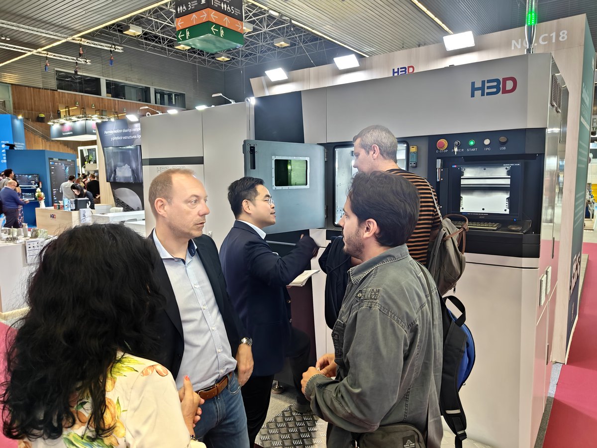 HBDAdditive2015's tweet image. 😘Many thanks to all of you who stopped by our booth during #ADDIT3D to engage with us! We really take pleasure in sharing with you and so much enjoy your enthusiasm! 👏Y esperamos que vernos muy pronto en España.

#HBDAdditiveManufacturing #Spain #Metal3DPrinting