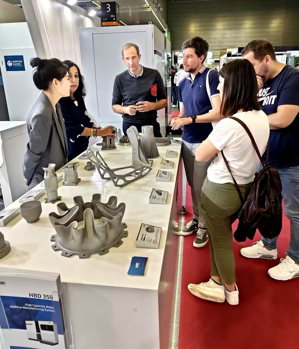 HBDAdditive2015's tweet image. 😘Many thanks to all of you who stopped by our booth during #ADDIT3D to engage with us! We really take pleasure in sharing with you and so much enjoy your enthusiasm! 👏Y esperamos que vernos muy pronto en España.

#HBDAdditiveManufacturing #Spain #Metal3DPrinting