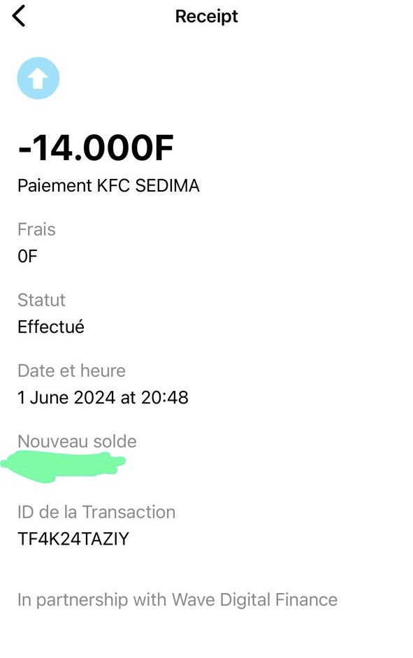 SeynabouAmar's tweet photo. @WaveSenegal #Waveko #TabaskiAkWave https://t.co/nM9kAImb4D