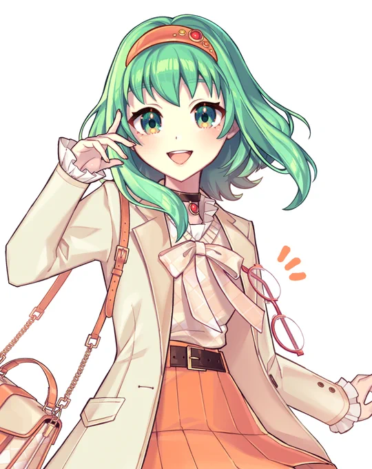 アイボス2GUMIちゃん豆知識 眼鏡を外して胸ポケットに引っ掛けることも可能! #GUMI