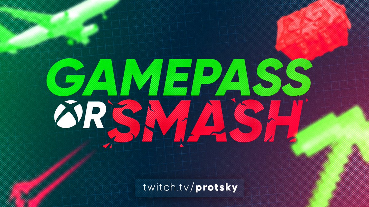 ProtskyTV's tweet photo. 🟢LIVE🟢

GAMEPASS OR SMASH #32
L'émission où on test 4 jeux du @XboxGamePassFR au hasard pendant 40 minutes chacun ! 
Aujourd'hui: Amnesia The Bunker, Hello Neighbor 2, like a dragon Ishin et Descenders ! 
 
▶️https://t.co/9vyXWk6Rrd https://t.co/Vr4J1eXT6M