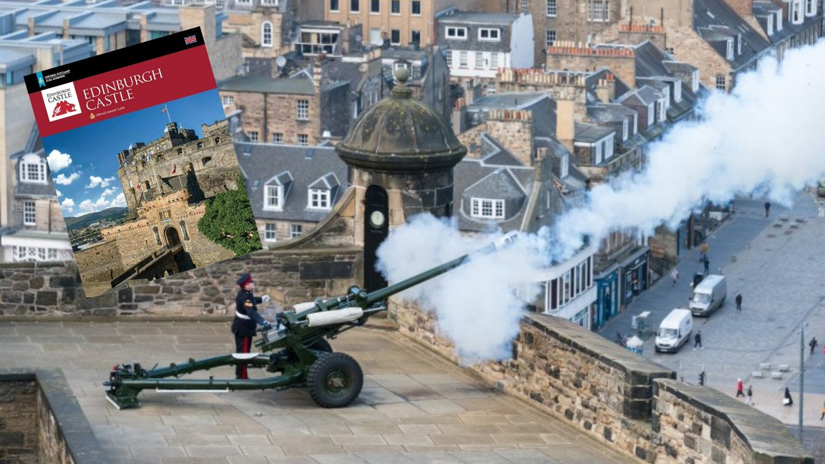 Happy Birthday to the One o’Clock Gun! It has been giving people on Princes Street a jump since 1861. When was the last time it gave you a good fright?

Learn more about the castle in our official <a href="/welovehistory/">Historic Scotland</a> guidebook ow.ly/nTbT50Qpb7c