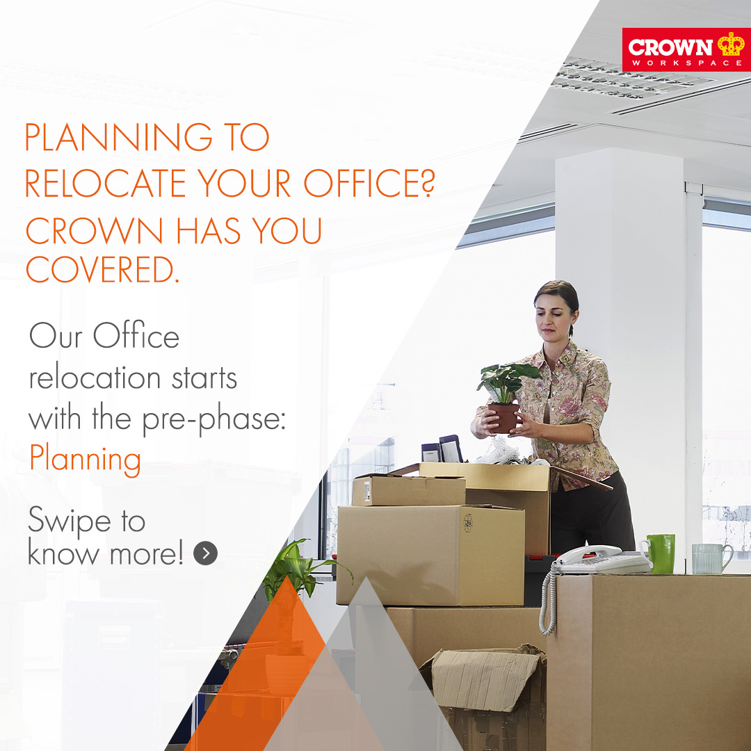 CrownWorkspace's tweet image. Experience stress-free moving with Crown Workspace India. Our expert relocation services cover every detail, starting with meticulous planning tailored to your needs. Discover more at crownworkspace.com/in/services/of… 

#CWSIndia #Relocation #SeamlessRelocation #OfficeMove #BusinessMove