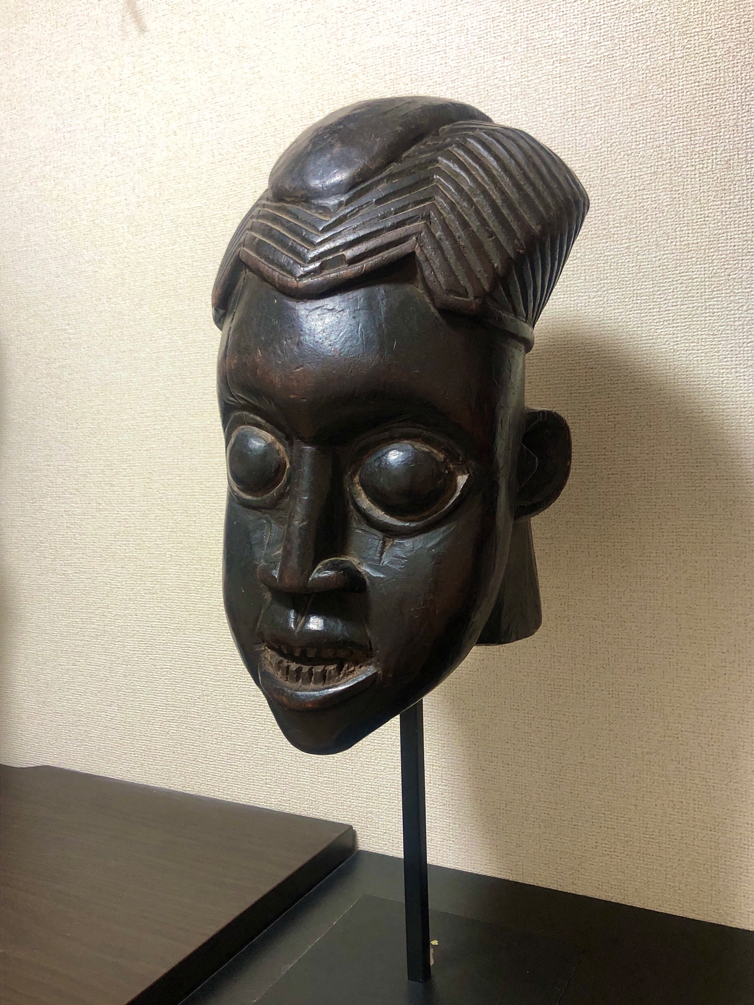 アフリカ カメルーン バミレケ族仮面 アフリカ カメルーン バミレケ族