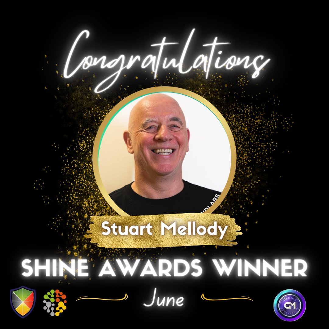 🌟 #WinnerAnnouncement 🌟

We're excited to announce Stuart Mellody, Level 3 Faculty Partner and FundLabs Founder, as our June #ShineAwards winner!

Thank you to all our partners and community members for your incredible contributions!

#GeniusMetaversity #Community #Inspiration