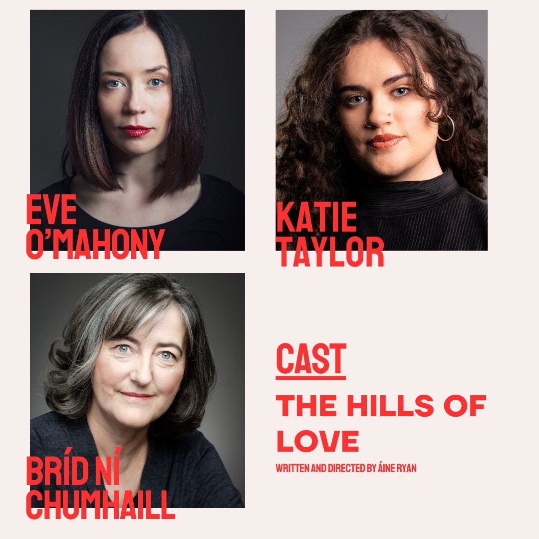 ainemryan's tweet photo. Announcing our cast for #The HillsofLove! ❤️✨Starring these three amazing actors! Written and directed by me! Thanks to everyone who has booked so far! Keep booking and support theatre and regional artists this summer! @sourcearts @clonmeljunction 😍☀️ 28 June - 3 July! 🎟️👌 https://t.co/Y5NCcWLwur