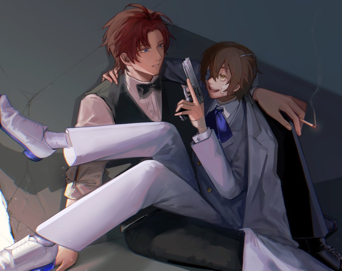 rin_JB_ver2's tweet image. #BSD #odazai
織太🔫
一緒に潜入などしてほしいな〜