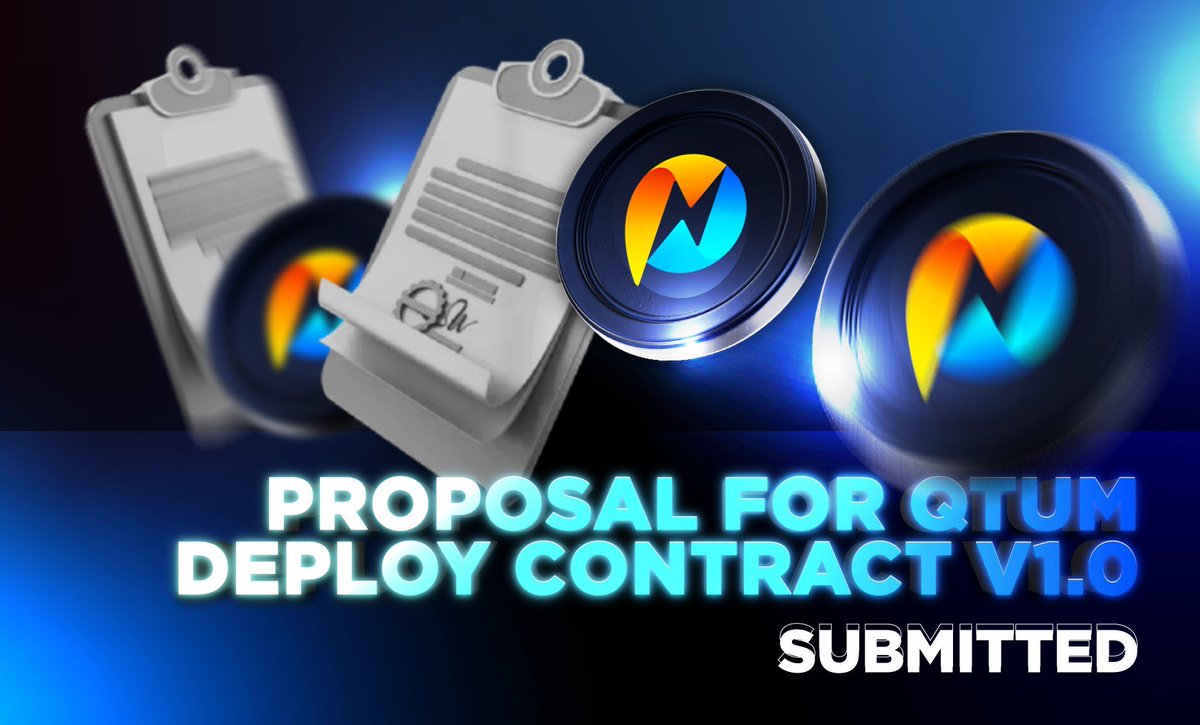 Quantum Finance Proposal for QTUM Deploy Contract V1.0 Process: Started 

✅Discussions on Quantum Proposal
⏳On-chain Proposal

Check out our Proposal: gov.injective.network/discussion/230…
On-chain proposal is coming! If you are INJ Holders, let's join forces, upvote for us, and make $QTUM