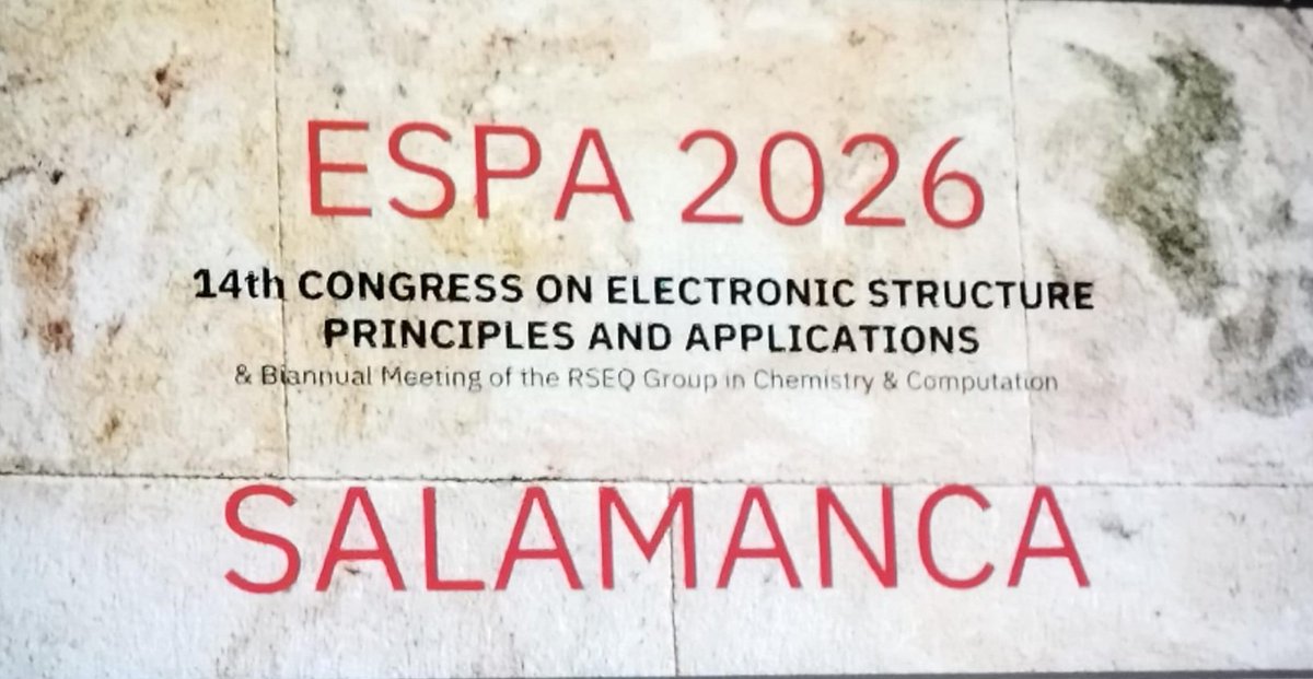 Theoretical Chemistry and Computational Modelling tweet media