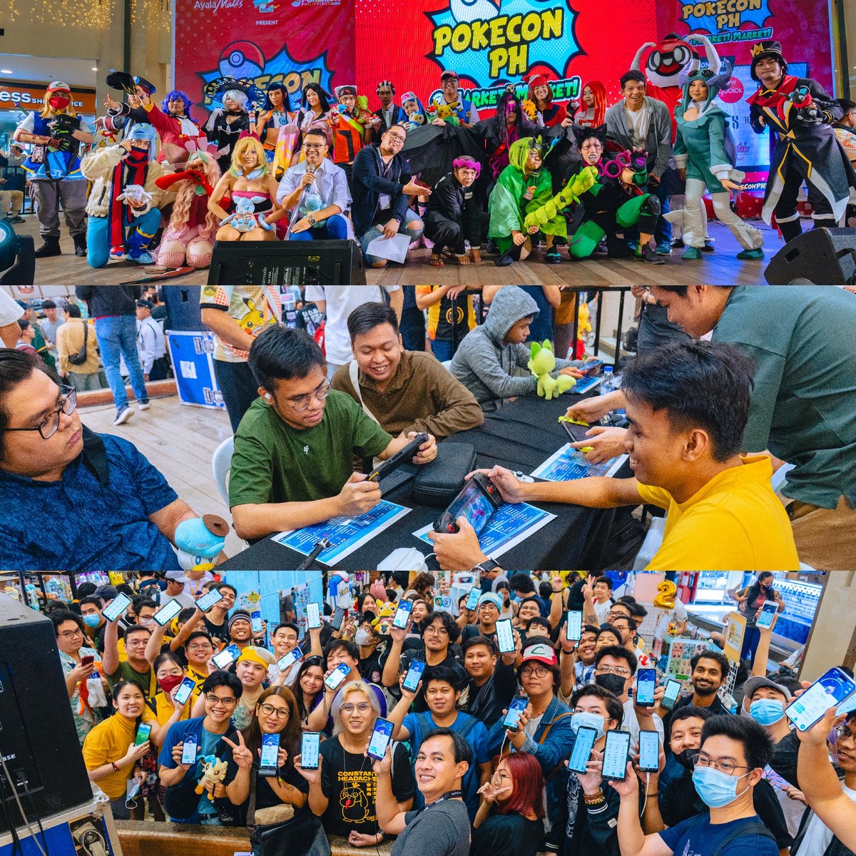pokemonphgroup's tweet photo. We're excited to share that the most awaited community convention is back for its third run - PokeCon PH 2024 @ Market! Market! #NewLookSameHeart 

We hope to see everyone on September 6-8, 2024 at Ayala Malls Market! Market!   💖

#PokeConPH2024 #ForTheCommunityByTheCommunity https://t.co/8R9kT3VtCE