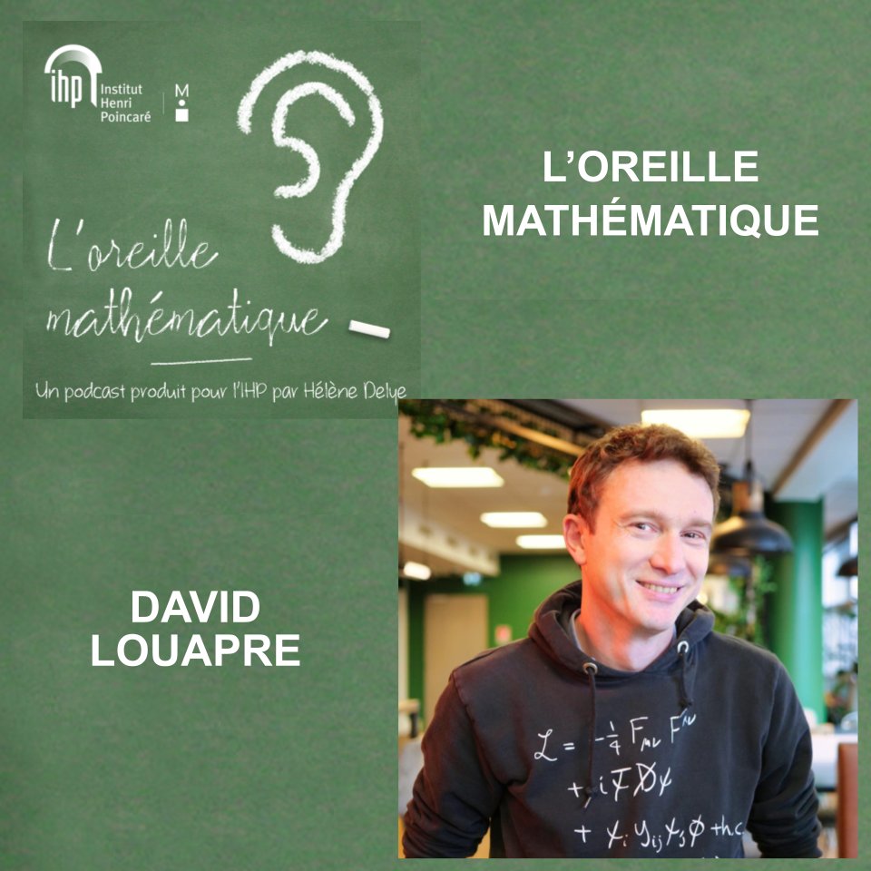 InHenriPoincare's tweet photo. 🎙️✨ L'enregistrement de L'oreille mathématique avec David Louapre a fait salle comble ! Écoutez-le, réécoutez-le en ligne ! 

🔗 L'épisode : https://t.co/qdLXWtuBAV

#loreillemathematique #mathematiques #podcast #davidlouapre #ihp

@cnrs @sorbonne_univ @dlouapre https://t.co/hpnn27Cq09