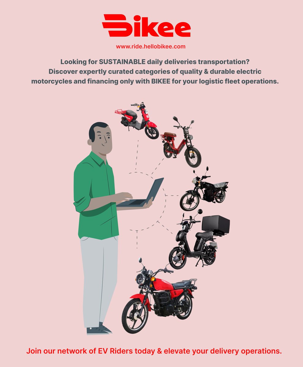 hellobikee's tweet photo. Quick  Service Restaurants, Logistic Operators &amp; Delivery riders ask us  about how to get the perfect electric motorcycles for their daily  delivery operations to replace current UN-sustainable ICE motorcycles  and we use to tell them don't rush it, there's a process. Below 👇 https://t.co/pR4YhlwrzR