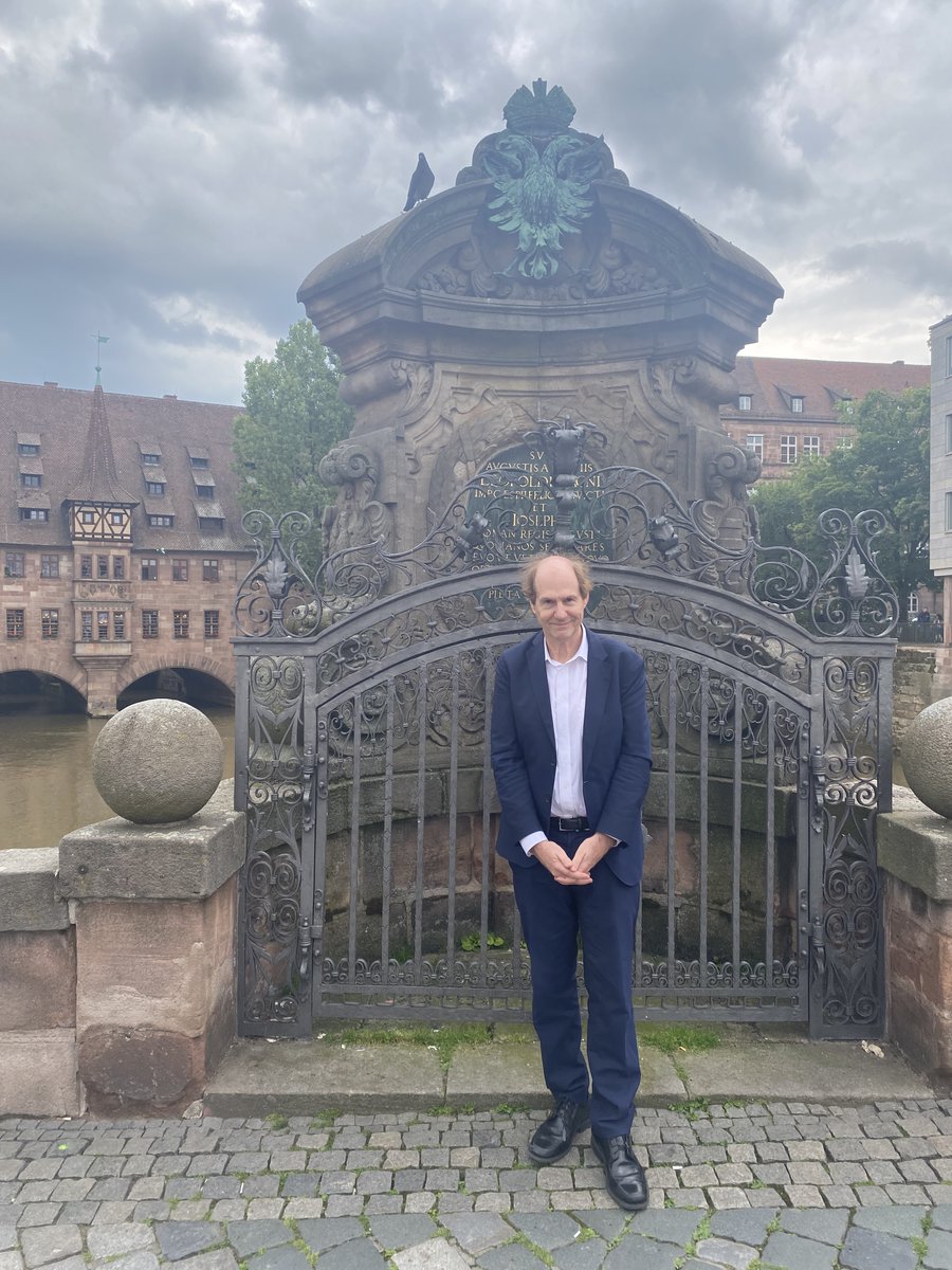 So grateful to <a href="/NIMinstitute/">NIM Nuremberg Institute for Market Decisions</a> for 2 terrific days of discussions of habituation; goods that people buy but wish did not exist; and the sources of fame and success. Here is a brilliant artistic representation of 1 of the talks, plus a photo.