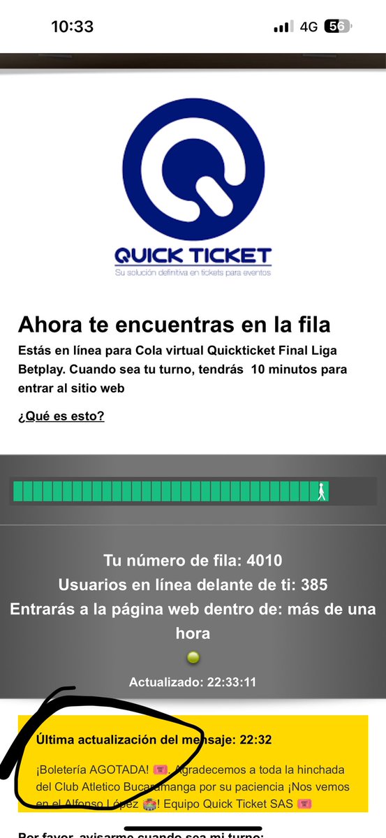 KEVINPRADA86's tweet photo. @ABucaramanga Si faltaba la mitad, en teoría se podían comprar 2 por persona, como el lugar 4.000 en la fila no pudo comprar ? @sicsuper https://t.co/l6MSXx65pE