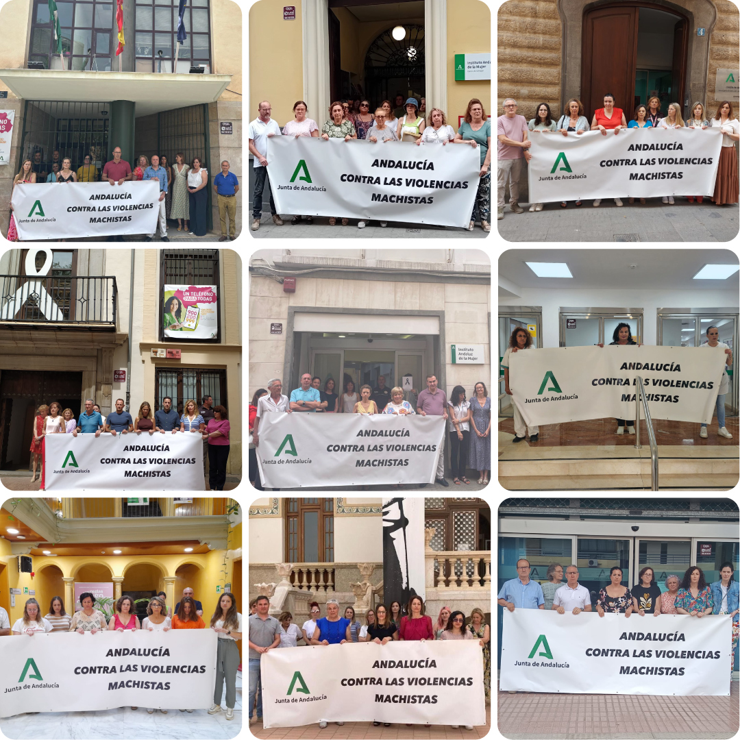 ⚫ La directora y el personal del #IAM han guardado un minuto de silencio como señal de condena y repulsa por el asesinato de una mujer de 32 años en la provincia de Barcelona el pasado 3 de junio de 2024 por presunta #ViolenciaDeGenero.

#NiUnaMenos