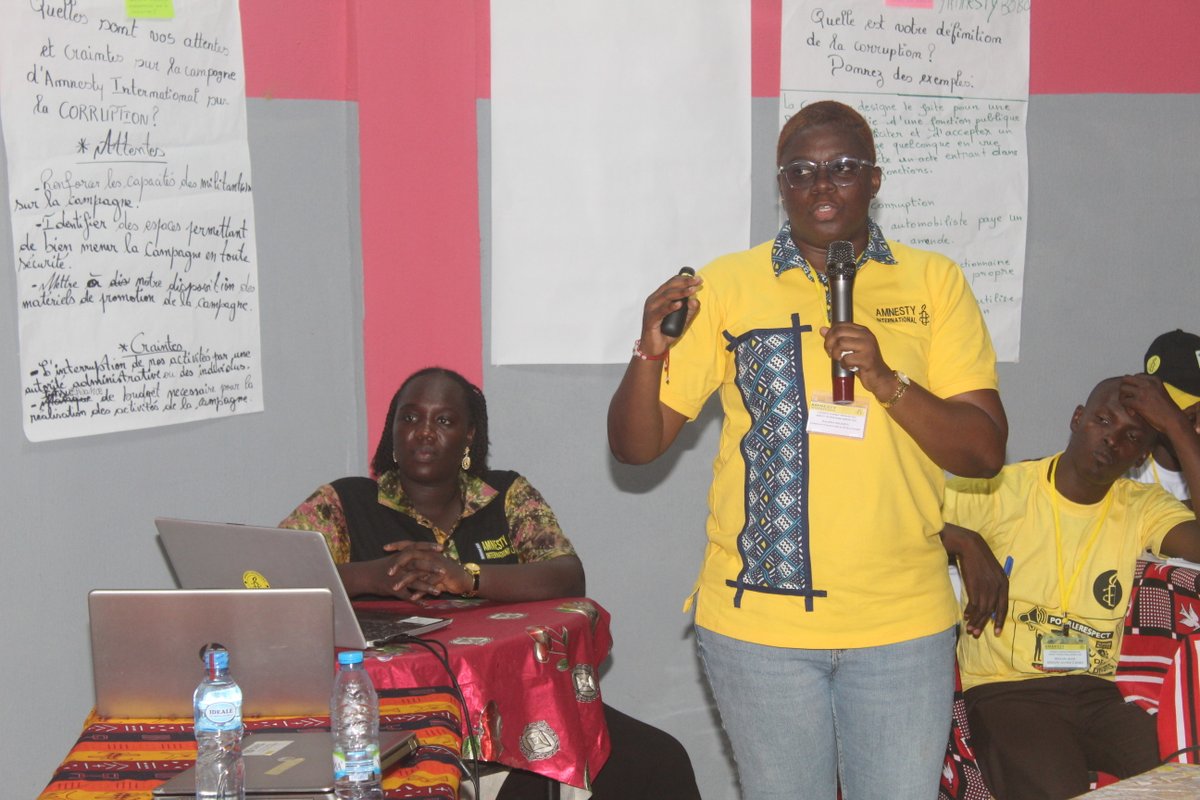 Amnesty International Burkina Faso tweet media
