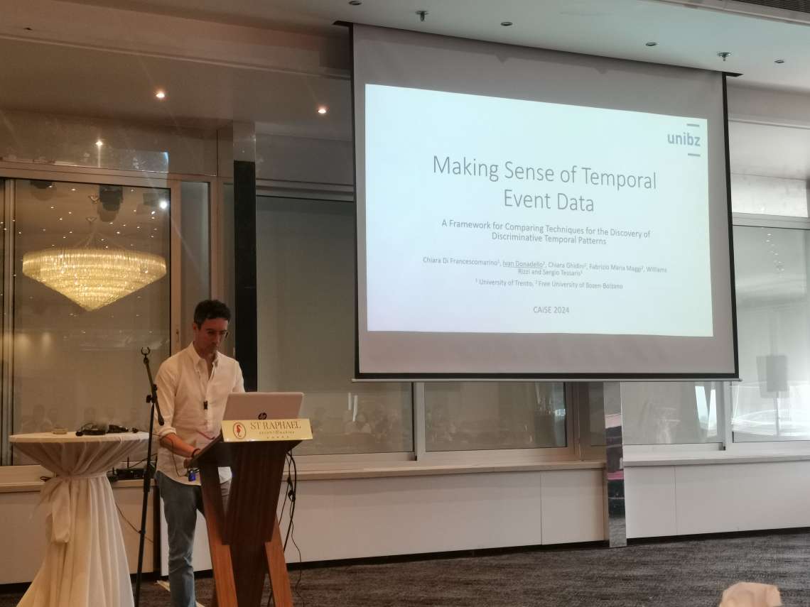 Fabrizio Maria Maggi (@fabriziomaggi) on Twitter photo @ivandonadello is presenting our paper on "Making sense of temporal data" written in collaboration with <a href="/ChiaraDiEffe/">ChiaraDF</a> @cghidini <a href="/WillyRizzi/">Williams Rizzi</a> <a href="/stessaris/">Sergio Tessaris</a> at <a href="/CAiSEConf/">CAiSE Conf</a> #caise2024 @ivandonadello is presenting our paper on "Making sense of temporal data" written in collaboration with <a href="/ChiaraDiEffe/">ChiaraDF</a> @cghidini <a href="/WillyRizzi/">Williams Rizzi</a> <a href="/stessaris/">Sergio Tessaris</a> at <a href="/CAiSEConf/">CAiSE Conf</a> #caise2024