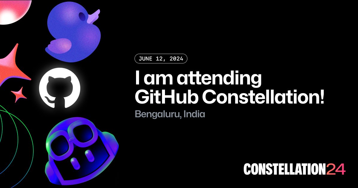Looking forward to this...
#GithubConstellation