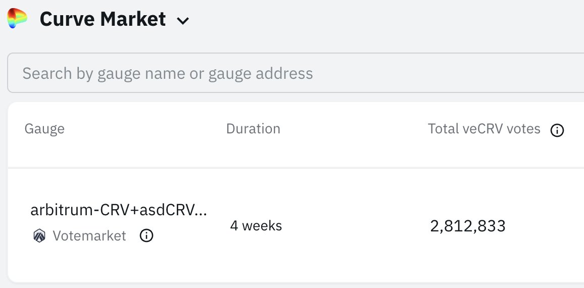 StakeDAOHQ's tweet photo. Votemarket for @CurveFinance, @fraxfinance, @Balancer, and @protocol_fx is now live on @arbitrum!

Vote incentives are deposited on Arbitrum. Users vote on the mainnet as usual and can claim their rewards on Arbitrum, thanks to @axelarnetwork messaging protocol. https://t.co/6FOsWnTf7K