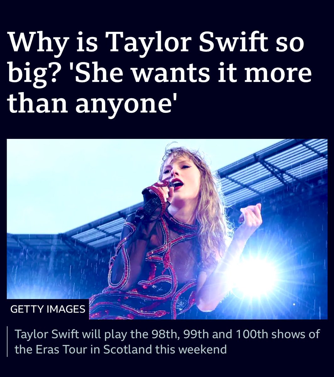 Isn’t it simply that the photo has been taken from a lower angle? 
#taylorswift #massive