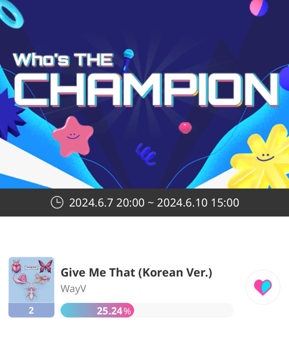 xiaojun_xdj's tweet photo. Please vote for WayV!!!

Download IDOLCHAMP to vote for SHOW CHAMPION 
🔗 https://t.co/8iWDmG2KHL 

Download Starplanet to vote for THE SHOW!!!
🔗 https://t.co/jsVRU1oD7h https://t.co/lE6pjgphj8