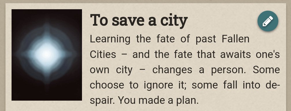 JanePlaysFL's tweet photo. #MaskOfTheRose #FallenLondon

I do feel the Manager's words after these 2 years of war imprinted real photos of destroyed cities deep into me.

Perhaps in part it was what made him wish to become a refuge-city? To protect as many from the Bazaar as he couldn't save in the past?.. https://t.co/WcqiwYhwAs