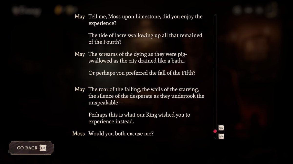 JanePlaysFL's tweet photo. #MaskOfTheRose #FallenLondon

I do feel the Manager's words after these 2 years of war imprinted real photos of destroyed cities deep into me.

Perhaps in part it was what made him wish to become a refuge-city? To protect as many from the Bazaar as he couldn't save in the past?.. https://t.co/WcqiwYhwAs