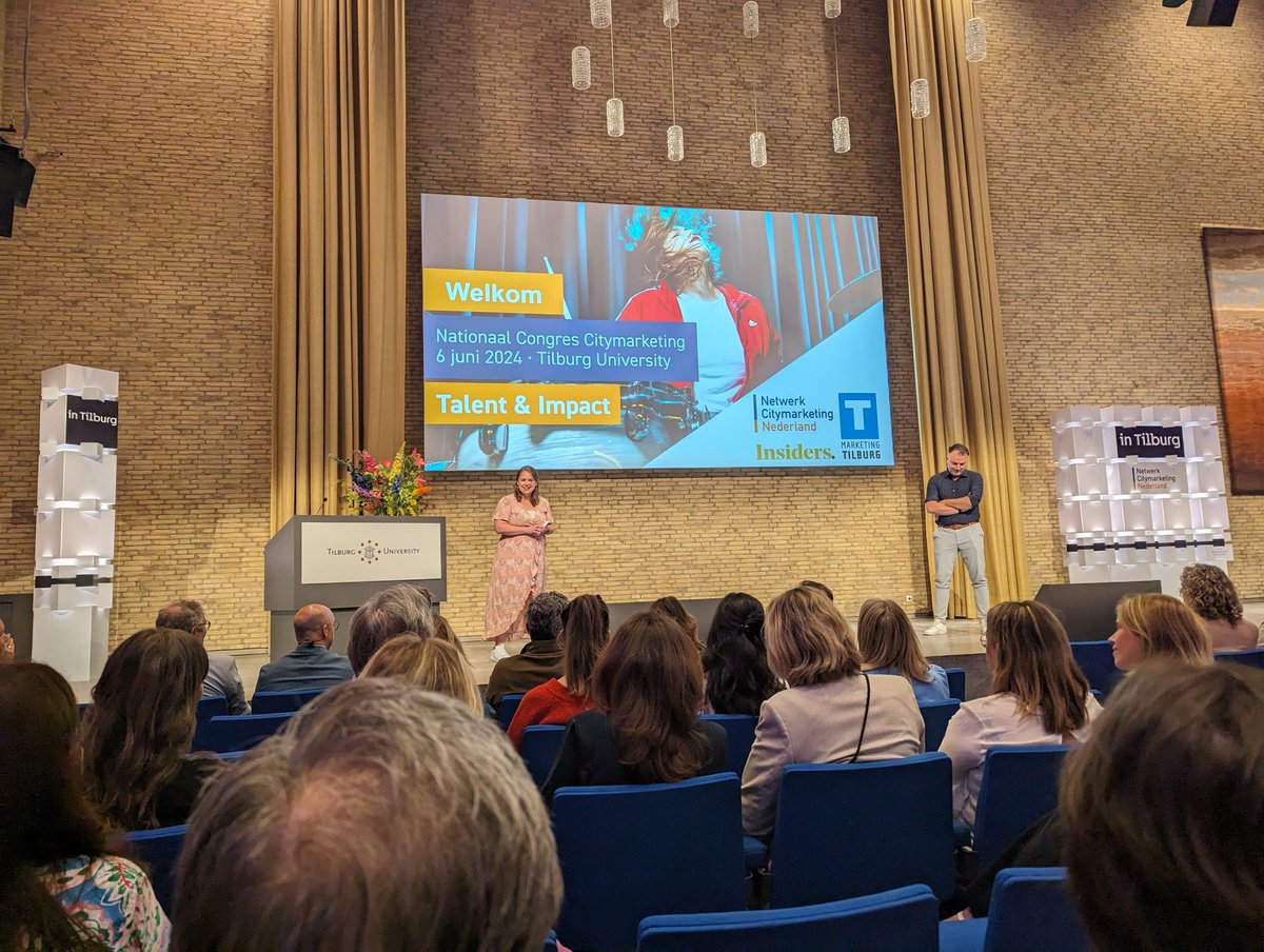 Gisteren waren we te gast bij het Nationaal congres #citymarketing bij <a href="/TilburgU/">Tilburg University</a>. Samen met onze collega’s uit het vak doken we in het thema talent &amp; impact. 

Dank aan #MarketingTilburg &amp; #StichtingNetwerk CitymarketingNederland voor de gastvrijheid. 
#MarketingZaanstreek #Samen