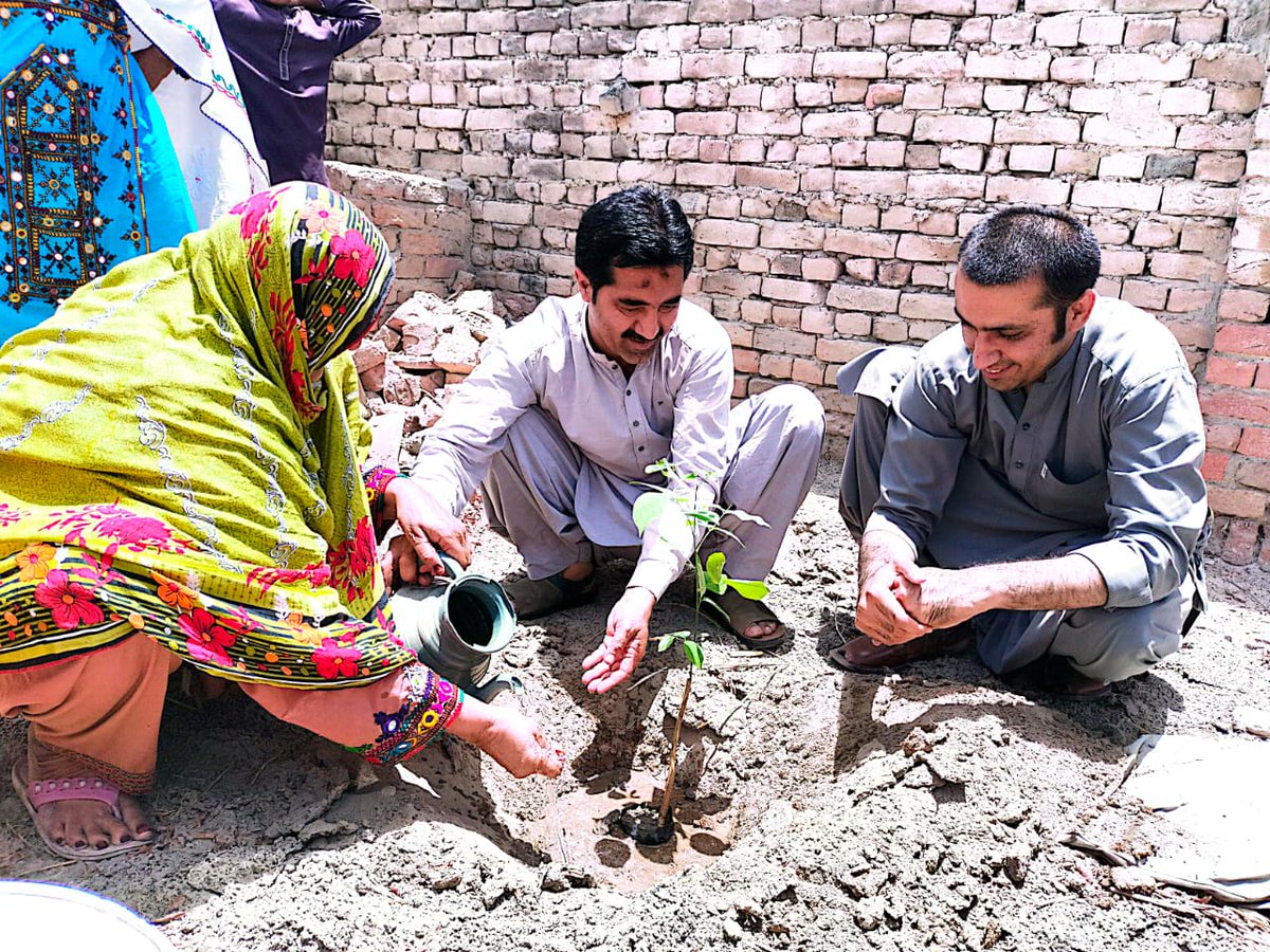 SRSO_Official's tweet photo. #WorldEnvironmentDay2024 was celebrated by Village Organizations in K.Kandhkot &amp; Shikarpur dists, Sindh under @npgppk - a flagship program of #MoPASS and #IFAD. The event featured awareness sessions, walks &amp; planting trees aimed at educating communities combating climate change. https://t.co/PCI3ugY06L