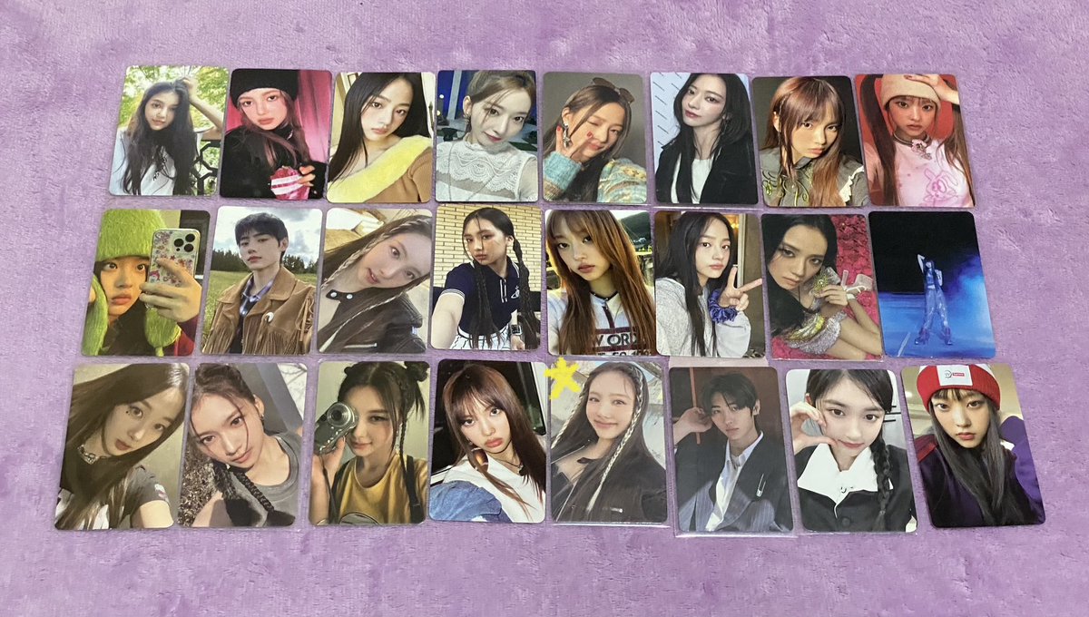 aisapcs's tweet photo. wts lfb assorted pcs ph

❕ONHAND❕

₱1,500 set (₱1,300 payo)

— mostly in good condi, ⭐️ = flawed
— hatian ok 👍

✅ 2 weeks dop with dp

t. newjeans lesserafim enhypen twice jisoo aespa ive danielle minji sakura haerin hyein hanni sunghoon nayeon giselle dayeon leeseo sana https://t.co/v3iHL0s50Q