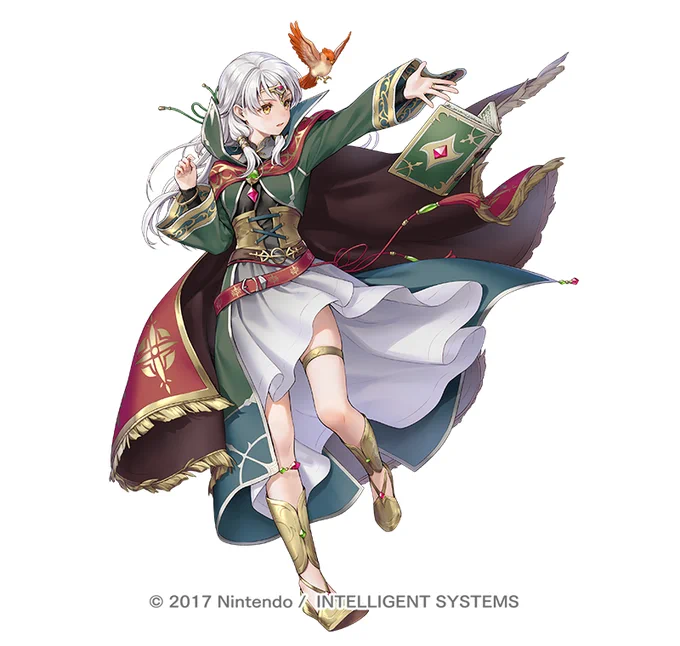 ファイアーエムブレム ヒーローズにて、響心英雄「暁に想う巫女 ミカヤ」を描かせていただきました! #FEヒーローズ 