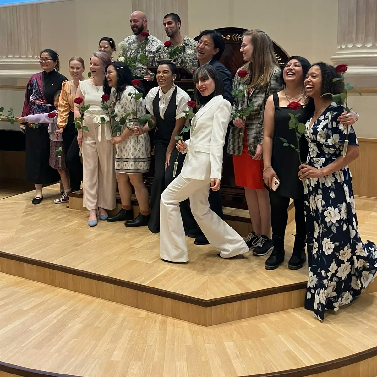 Congratulations to the Changing Education Master's graduates!🌹🎉

Yesterday, we celebrated a remarkable milestone as our incredible students officially graduated! The ceremony was filled with joy, laughter, and unforgettable moments.

#ChangingEducation
#Graduation2024