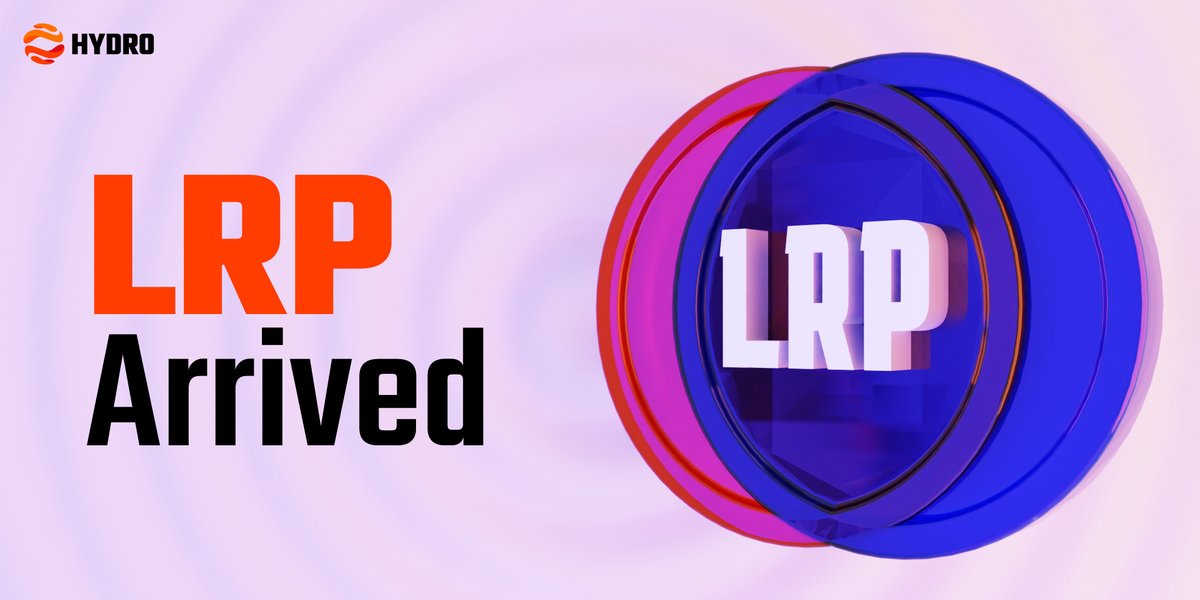hydro_fi's tweet image. 📢The long awaited LRP has arrived!

LRP, the first phase of RYA (Real Yield Asset), is now live on Hydro LSD-Fi. 

Provide your LP as liquidity and earn additional rewards on top of the original APR! 
🪧 app.hydroprotocol.finance/lsdFi

✅ We are now offering LRPs for the following…