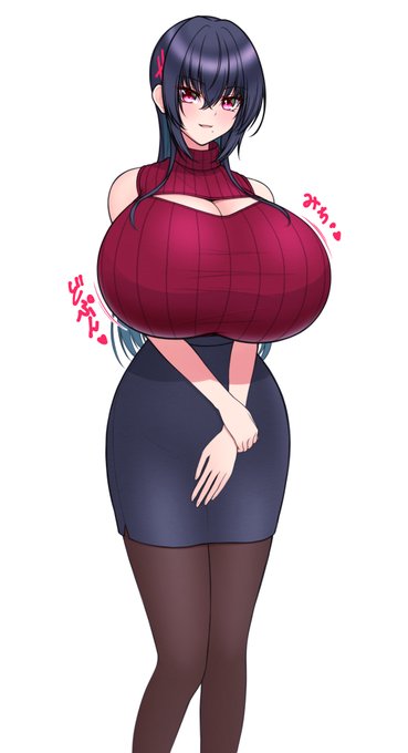 ノースリーブ縦セタタイトスカート麗衣華落書き 