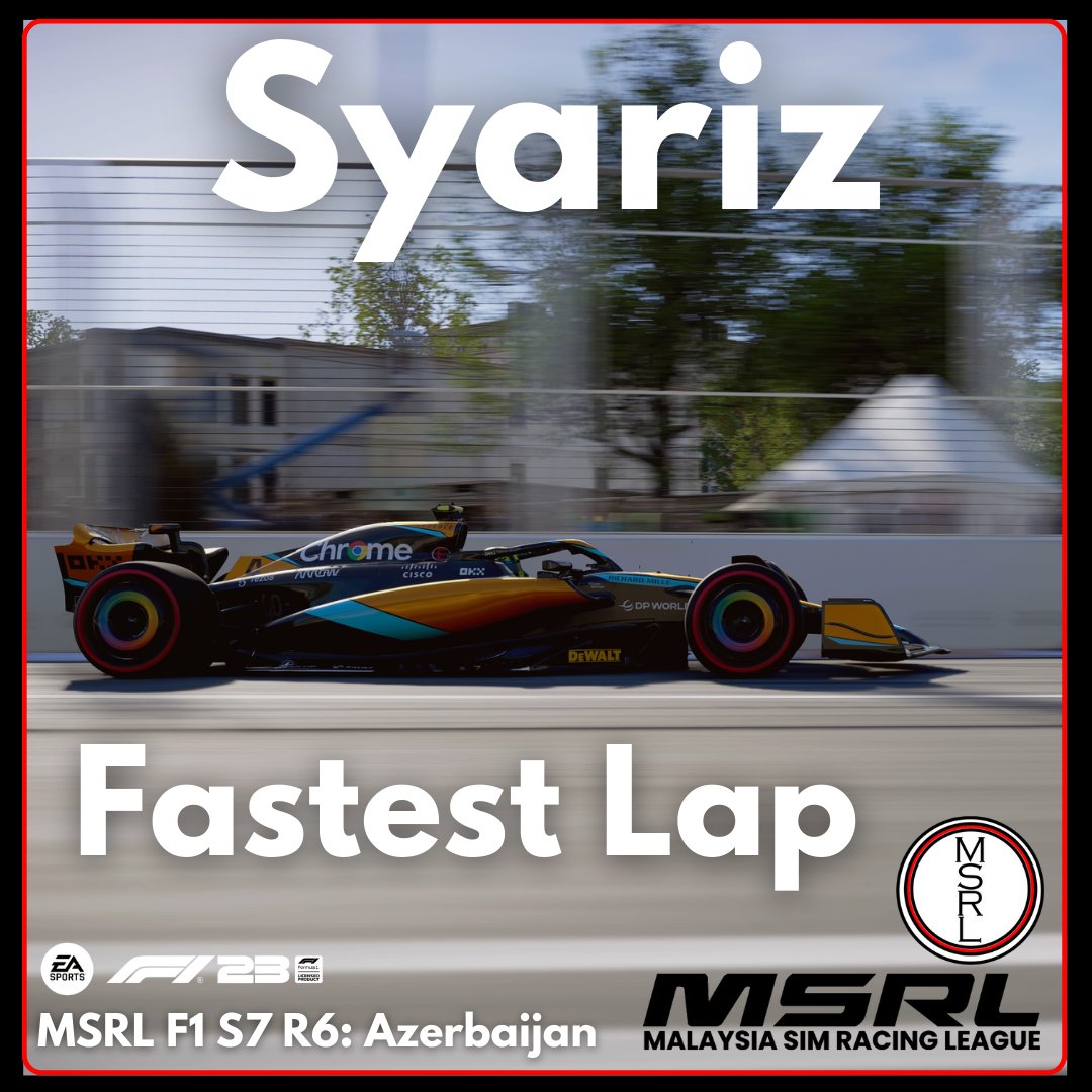 MalaysiaSimRL's tweet photo. ANDDDD the Race winners!!! 

A weekend to remember for Raiden Shogun as they steal the Sprint Win, Pole and Race Win away from both McLaren drivers of Aiman Haikal &amp; Syariz, after post race penalties were applied. https://t.co/xzqPVNnwaQ