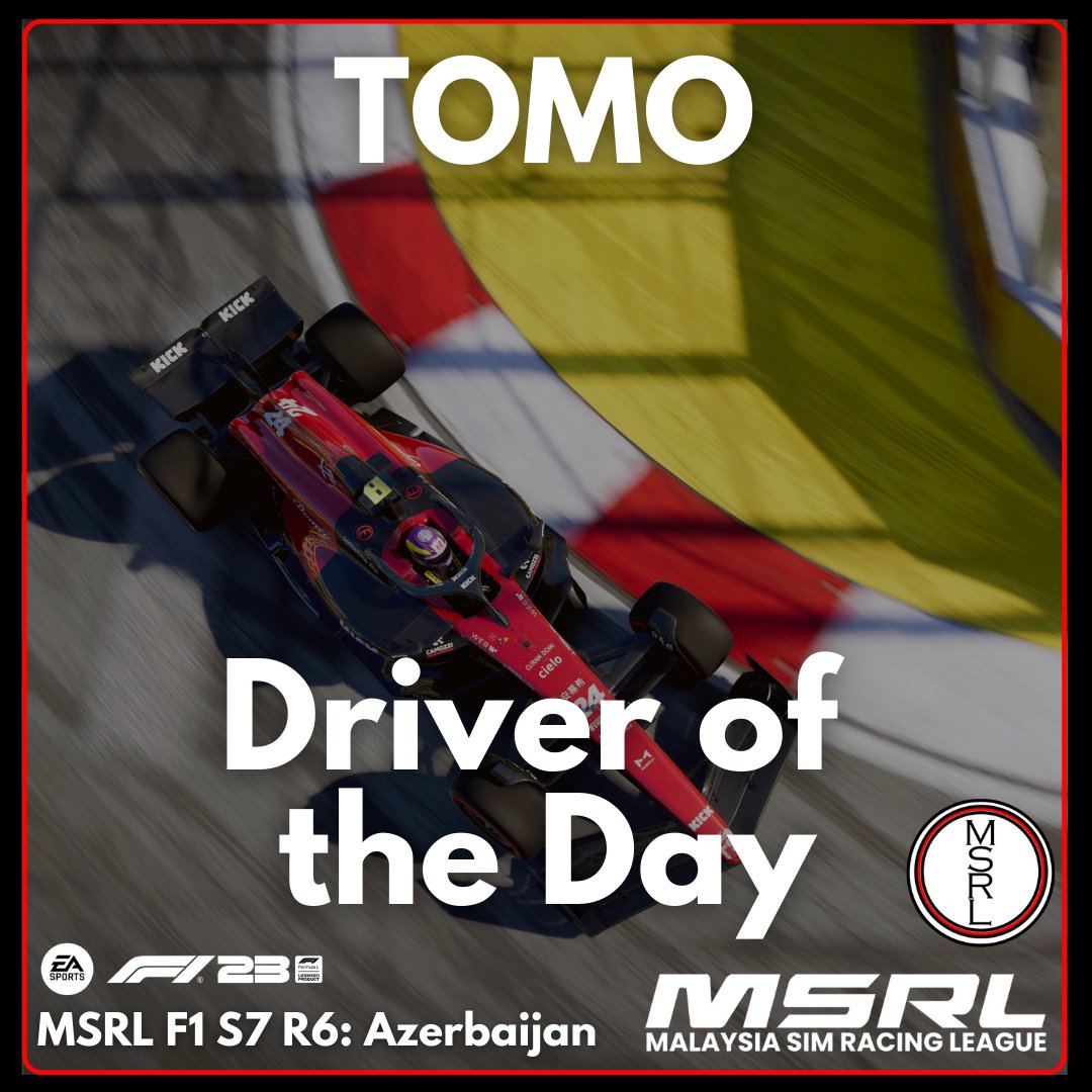 MalaysiaSimRL's tweet photo. ANDDDD the Race winners!!! 

A weekend to remember for Raiden Shogun as they steal the Sprint Win, Pole and Race Win away from both McLaren drivers of Aiman Haikal &amp; Syariz, after post race penalties were applied. https://t.co/xzqPVNnwaQ
