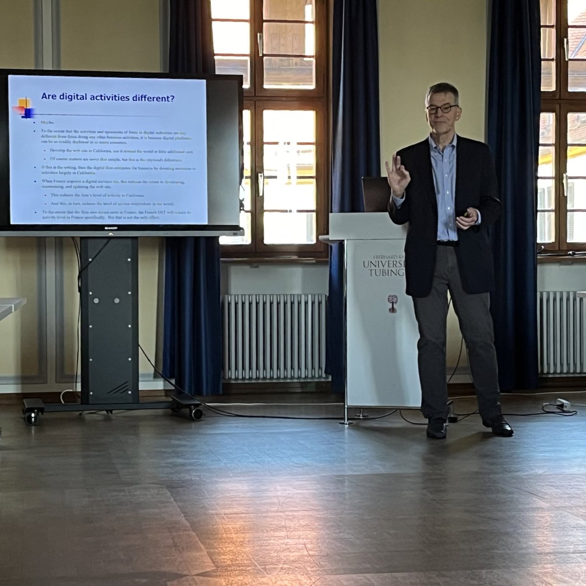 RSIT_tue's tweet image. Back at it this morning. Great to start the day with Jim Hines’ @umichECON keynote “Tax competition and BEPS 2.0”