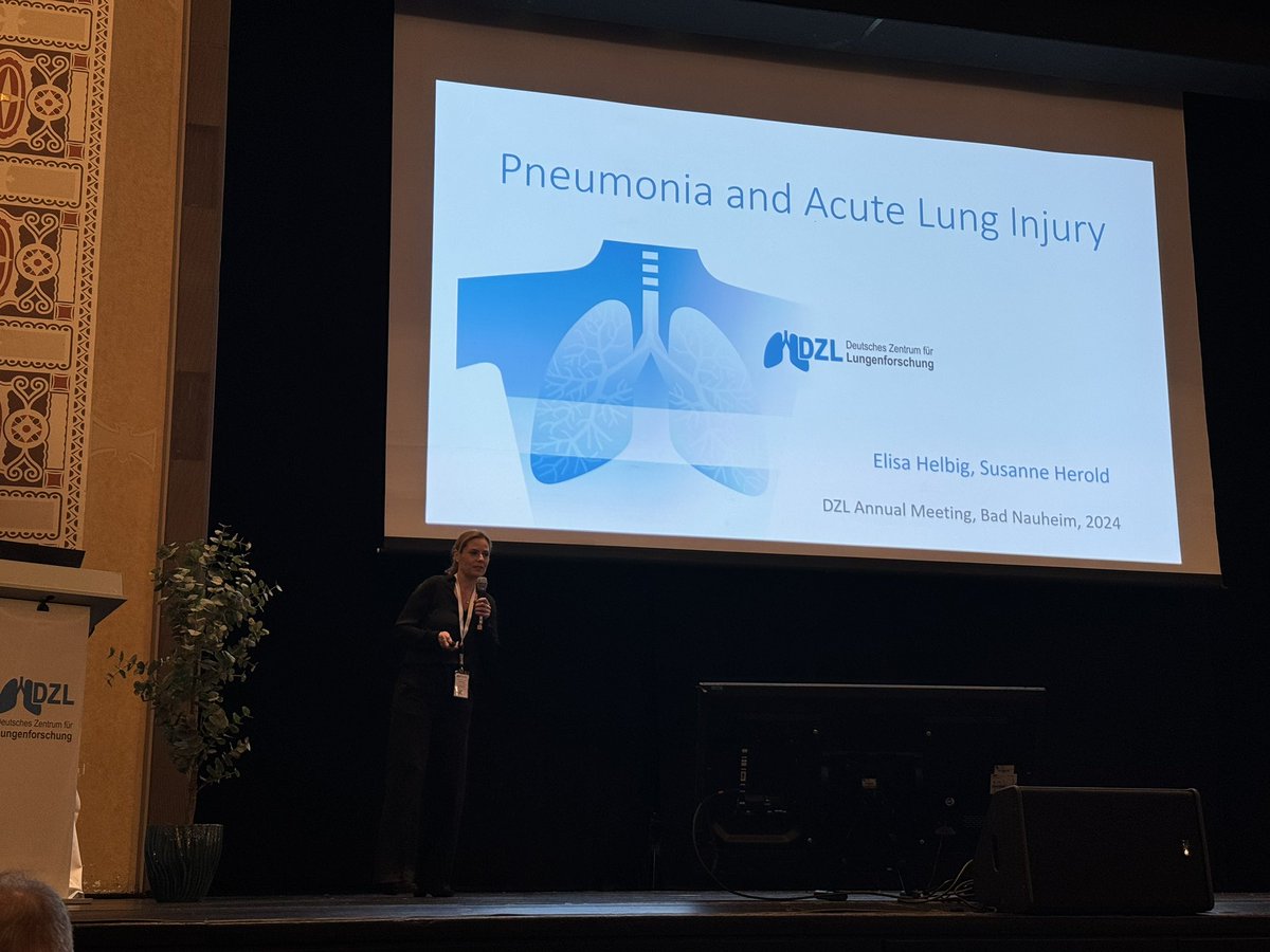Elisa Helbig and <a href="/HeroldSusa/">Susanne Herold</a> are presenting the early career highlights &amp; breaking news from pneumonia and acute lung injury at the <a href="/dzlacademy/">The DZL Academy</a> annual conference 🫁