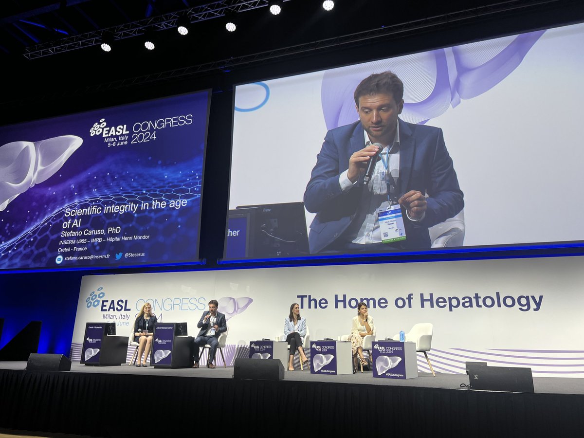 Tom Luedde (@tom_luedde) on Twitter photo The most disruptive and fascinating Session at #easlcongress : thanks to <a href="/jnkath/">Jakob Nikolas Kather</a> <a href="/C_V_Schneider/">Carolin V. Schneider, MD</a> and all speakers for giving us a glance at the opportunities of large language Models <a href="/EASLnews/">EASLnews</a> <a href="/EASLedu/">EASL Education</a> <a href="/UniklinikAachen/">Uniklinik RWTH AC</a> <a href="/EKFZdigital/">Else Kröner Fresenius Center for Digital Health</a> The most disruptive and fascinating Session at #easlcongress : thanks to <a href="/jnkath/">Jakob Nikolas Kather</a> <a href="/C_V_Schneider/">Carolin V. Schneider, MD</a> and all speakers for giving us a glance at the opportunities of large language Models <a href="/EASLnews/">EASLnews</a> <a href="/EASLedu/">EASL Education</a> <a href="/UniklinikAachen/">Uniklinik RWTH AC</a> <a href="/EKFZdigital/">Else Kröner Fresenius Center for Digital Health</a>