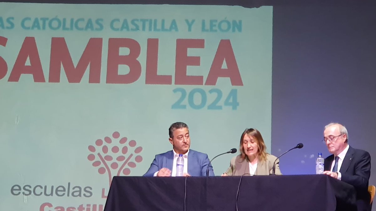 Ricardo Bernardo, antiguo alumno del colegio, es designado como nuevo Secretario autonómico de Escuelas Católicas junto a Rocío Lucas, Consejera de Educación.
Muchas gracias por vuestra visita de ayer.
#SanAgustín_VA
