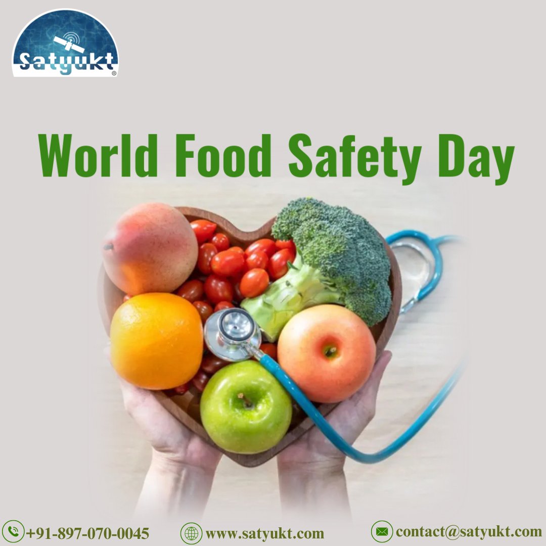 On this #WorldFoodSafetyDay, We recognize the vital role of #precisionagriculture in creating a safer, healthier food supply. Together, we can harness the power of #technology to ensure every bite is safe and nutritious.