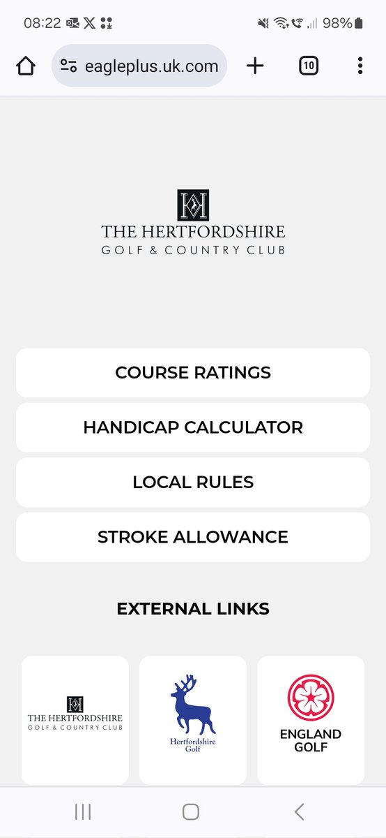 Nice visit to the Hertfordshire golf and country club who have recently signed up to EaglePlus.