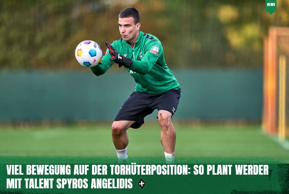 DeichStube's tweet photo. (+) Bewegung auf der Torwartposition gibt es nicht nur bei den #Werder-Profis, sondern auch bei der #U23: Wie die Grün-Weißen mit Spyros #Angelidis planen👉https://t.co/PfxOqpqCo1

Alle Werder-News sind weiterhin kostenlos in der #DeichStube-App: https://t.co/WVhJamAXdF https://t.co/Oa5LIzXKcw