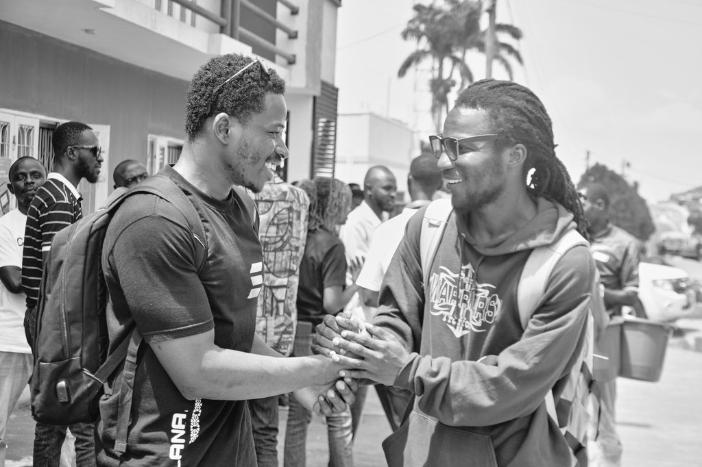 obinnamh's tweet photo. Great to meet my guy at the #TechAndTea ☕ event held by @Blue_House_Tech on 1st June. https://t.co/solFhjYEJd